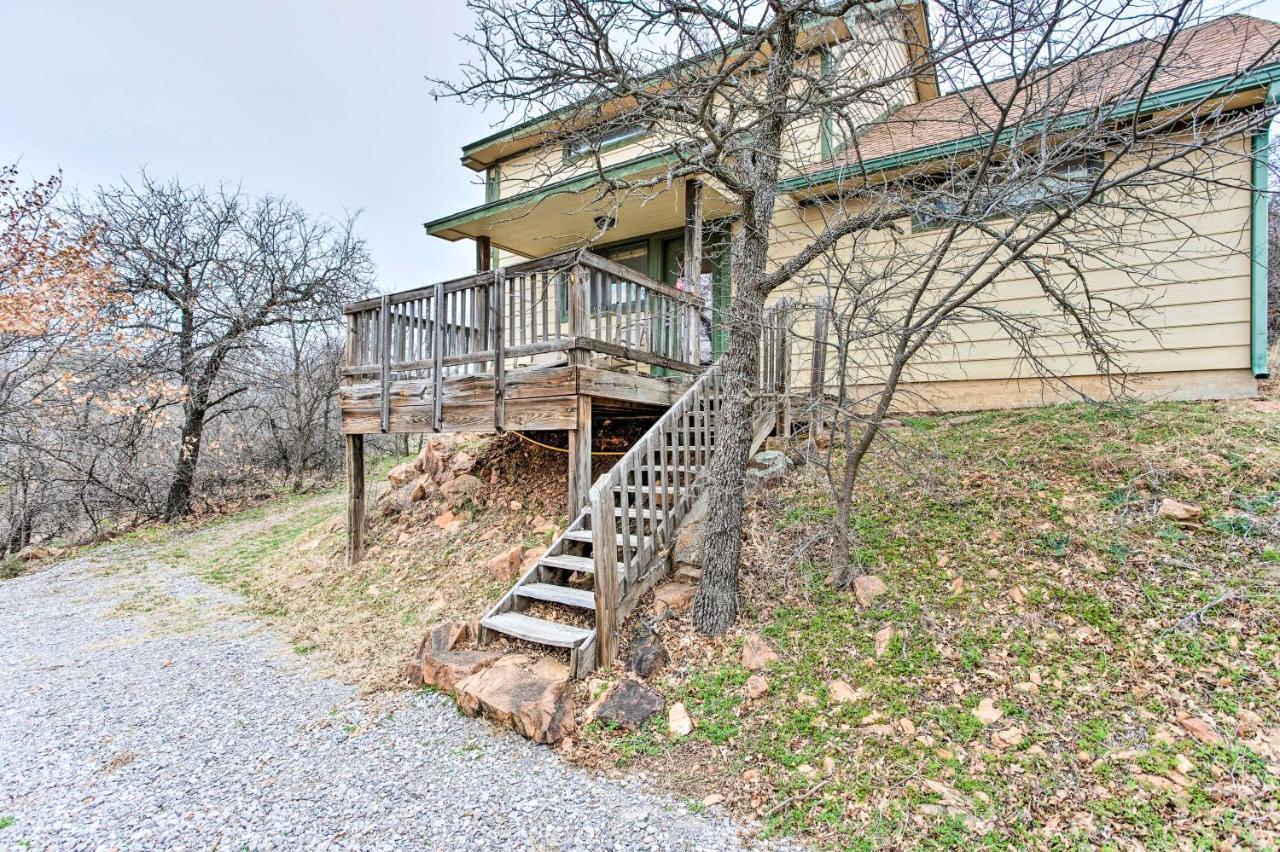 Medicine Park Cabin Rental With Mountain View Εξωτερικό φωτογραφία